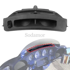 Inner Fairing Air Duct Vent w/ Door Button Bezel For Harley Touring 2014-2025