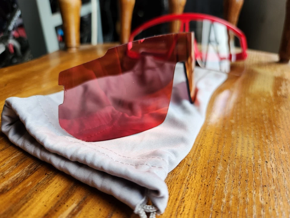 Gafas de ciclismo Shimano Technium L CE-TCNL2 - rojas Foto 3 de 4