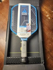 JOOLA Double Vision 16mm Pickleball Paddle Bolt Blue