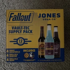 Fallout x Jones Soda Co - Vault-Tec Supply Pack, 12 fl oz, 12-pack