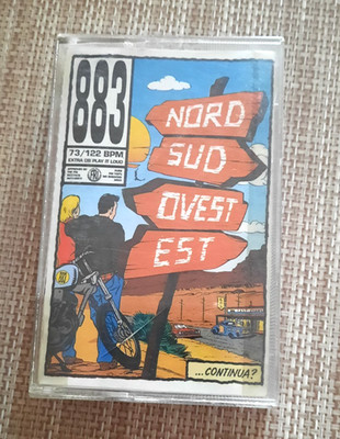 MC MUSICASSETTE 883 - Nord Süd West Ost - ORIGINAL RED TOP ZUSTAND RAR