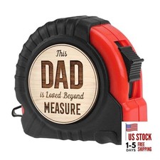 Tape Measure for Dad - Fathers Day, Birthday, Christmas - This Dad is Loved