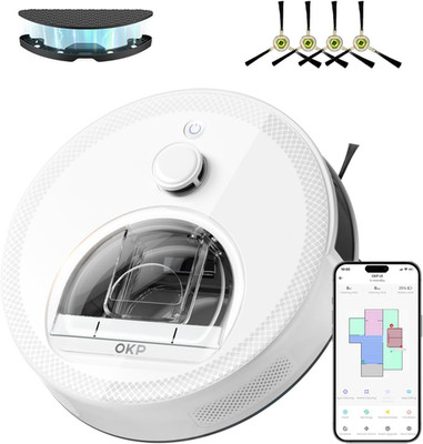 Robot L6 Aqua Floor Washer Vacuum Cleaner 6000Pa dToF WiFi Mapping Alexa