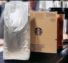 4 Large Bags Starbucks Espresso Dark Roast Whole Bean 5Pound Each=320 oz -6/2026
