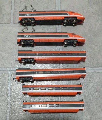 Bachmann 51-4001 N Scale TGV High Speed French Passenger Train Hong Kong