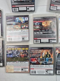 PS3 Video Game Lot Rated M One Rated Teen Borderlands 2 Mortal Kombat Capcom