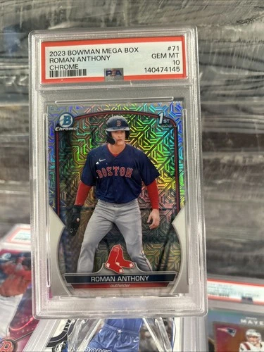 Roman Anthony 2023 Bowman Chrome MEGA BOX #BCP-71 1st RC - PSA 10 GEM-MINT