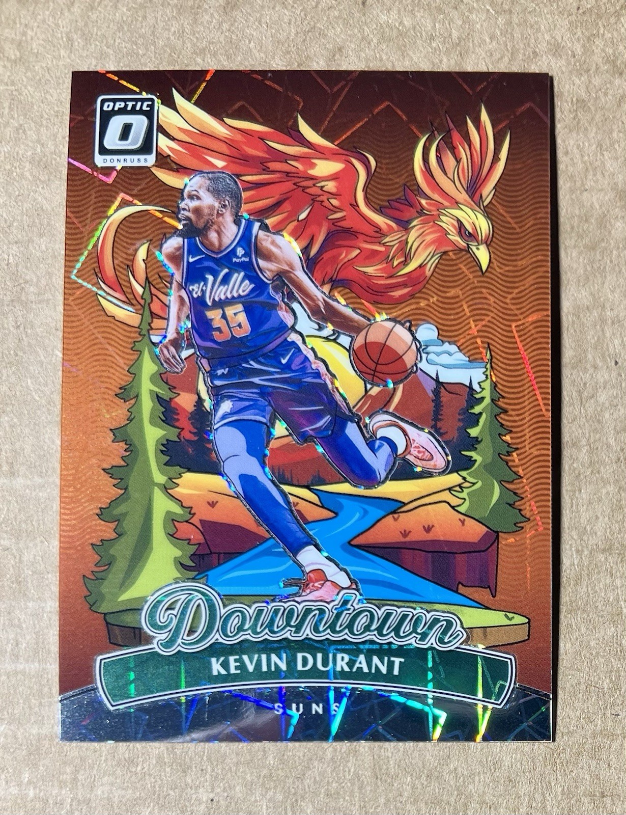 2024-25 Donruss Optic KEVIN DURANT Downtown SSP #10