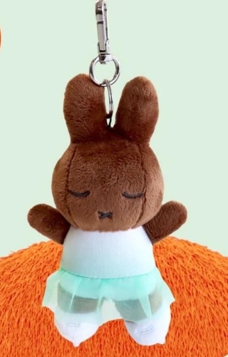 Miffy Official Plush Doll : Figure skating Melanie 13cm Rabbit