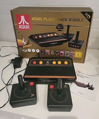 Atari Flashback 8 Gold HD Retro Spielekonsole 120 Spiele OVP