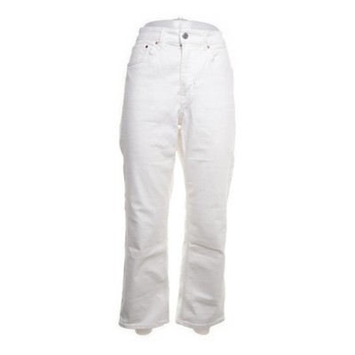 &Denim by H&M, Jeans, Größe: 42, Straight, Weiß, Baumwolle/Elasthan #sB7