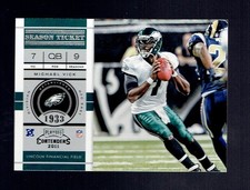 Michael Vick 2011 Playoff Contenders #60 Eagles