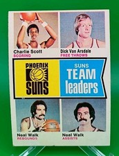 1974-75 Topps - Charlie Scott, Dick Van Arsdale, Neal Walk #95