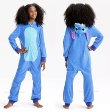 Disney Kids Lilo and Stitch Pajamas One Piece Jumpsuit/Costume Gift Size XS