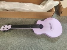 Donner C1 Carbon Fiber 23" Concert Ukulele With Gig Bag Gift Ukalele Ukelele