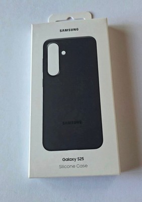 NEW Original Black Samsung Galaxy S25 Silicone Case EF-PS931 - SEALED