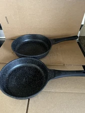 2 Deane and White Nonstick Frying Pan 9.5" and 11" Skillet D&W Cookware