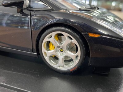 1/18 Diecast Lamborghini Gallardo – Black | AUTOart | Full