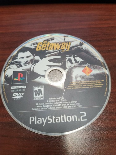The Getaway (PlayStation 2 PS2) NO TRACKING - DISC ONLY 4469