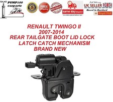FOR RENAULT TWINGO 2007-2014 REAR TAILGATE BOOT LID LOCK LATCH CATCH MECHANISM