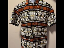 African Traditional Men  s Dress Shirt multi-color custom tailor handmade - 47.50