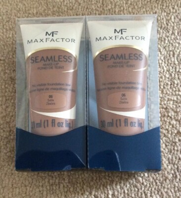 Lot Of 2. Max Factor Liquid Make-up   Sable #6