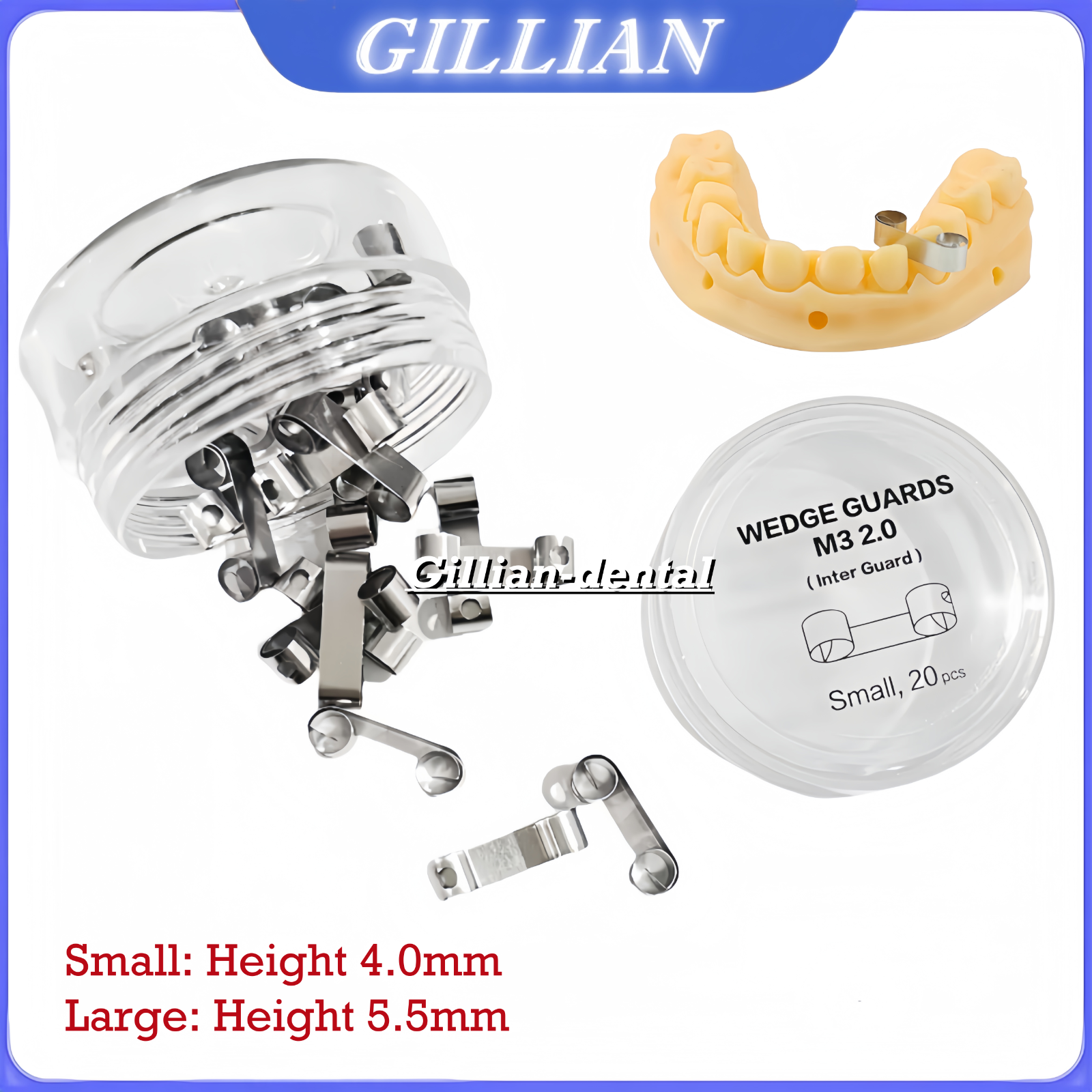 Dental Wedges Guard M3 2.0 Inter Guard Matrices Wedge Baffle Fender-image