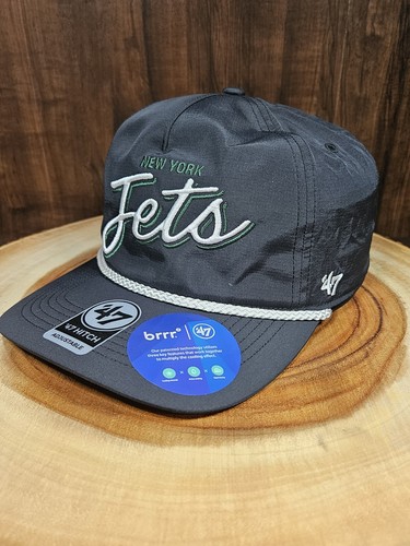 New York Jets 47 Brand Golfer Rope SnapBack Adjustable Hat Cap NFL Football