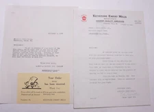 1934 Lamson Goodnow Keystone Emery Mills Frankford PA Card Ephemera L264K