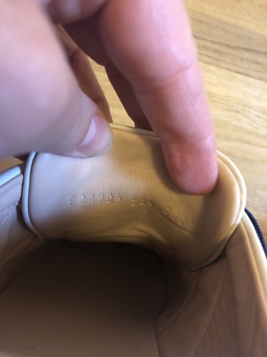 100% Original Gucci Ace leather Velvet Bow Sneaker 38,5 39 Schleife - Bild 4 von 7