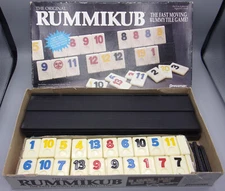 Original Rummikub Fast Tile Game Vintage 1990 Pressman Complete w/ Instructions