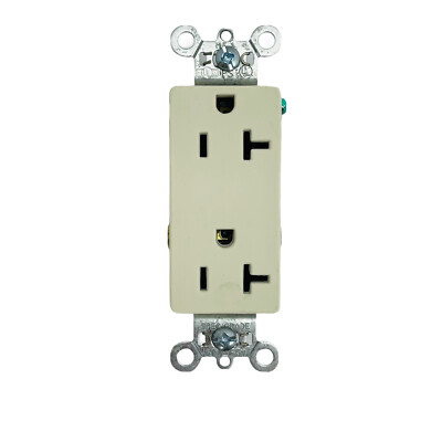 Pass & Setmour 26352-LA 20A Duplex Receptacle 125V, Spec. Grade