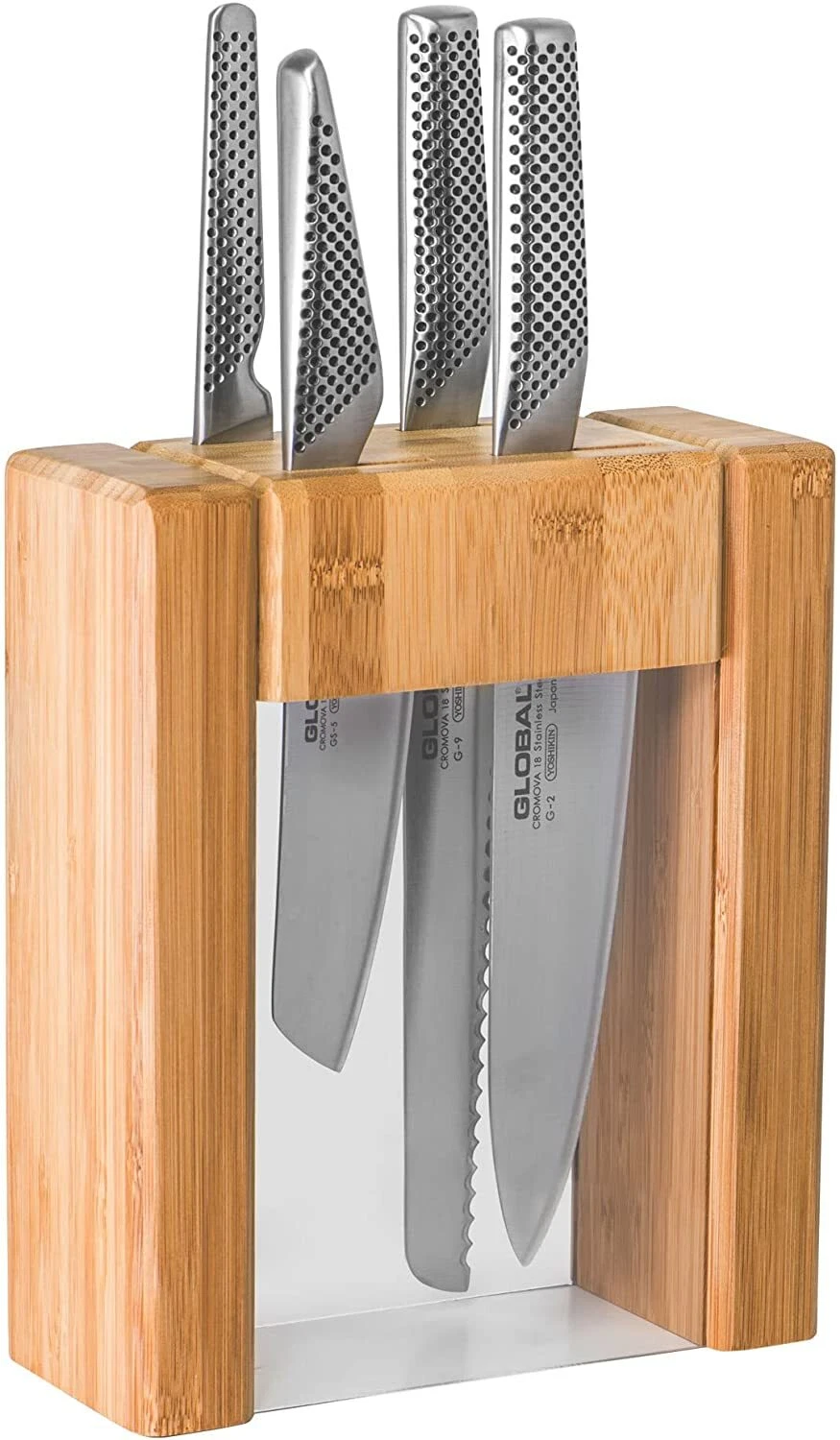 Global G-79629AU Classic 5-Piece Knife Set - Thumbnail 4