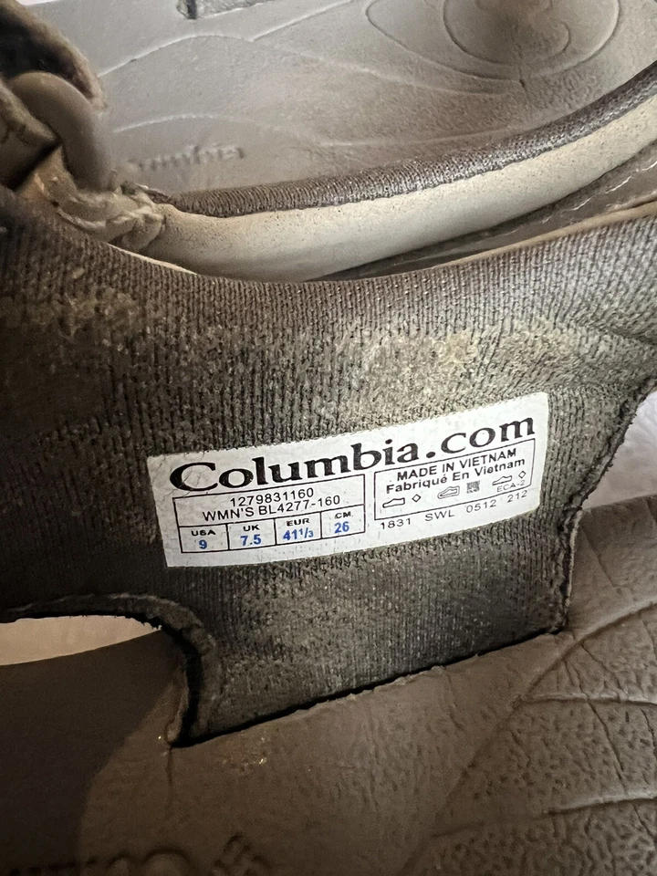 Mujer Sandalias COLUMBIA Techlite Talla 9 Verano Zapatos Agua Camping Foto 4 de 4