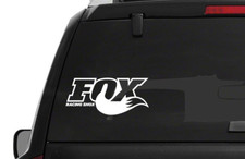 Fox Racing Shox Tail Vinyl Decal Window Sticker Mx Bike Mtb Suspension Shocks
