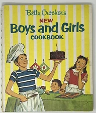 VTG Betty Crocker's New Boys and Girls Cookbook: 1st Ed./4th Print - 1965 HC