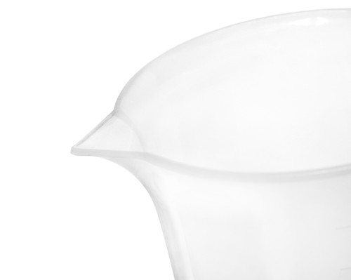 Measuring Jug, 1000ml - Polypropylene Plastic - Raised Graduations - Eisco Labs - Picture 3 of 5