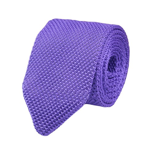 Men's Knitted Crochet 7CM Stripe Tie Necktie Wedding Party Business Neck Ties - Picture 27 of 27