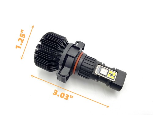 2pcs App Control BT RGB 5202 H16 Colorful LED Bulbs For Fog Light Driving Light - Picture 11 of 12