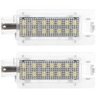 ÉCLAIRAGE DE PLAQUE D'IMMATRICULATION LED 2PCS POUR RENAULT 19 II CLIO I MEGANE