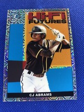 2022 #HIFI-8 CJ Abrams Bowman Chrome Baseball Hi-Fi Futures Mojo Refractor