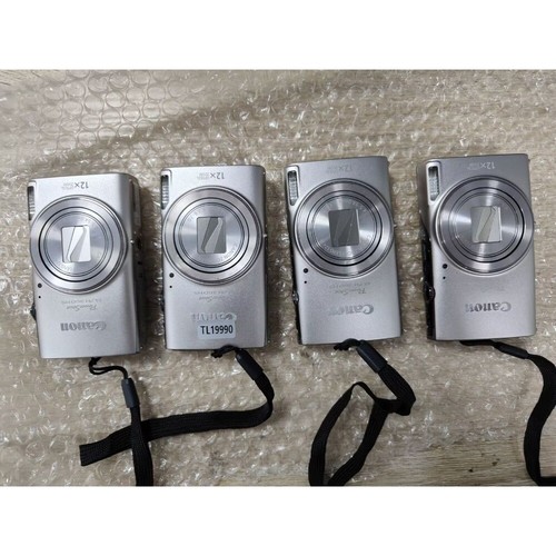 Canon PowerShot ELPH 360 HS WiFi 12x Optical Zoom 20.2 MP Digital Camera silver - Picture 8 of 12