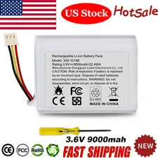 Replacement Battery 300-10186 for ADT Command Alarm Security Panel ADT5AIO 2X16