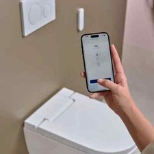 Geberit AquaClean Alba Rimless Shower Toilet Wall-Hung WC - 146.350.01.1