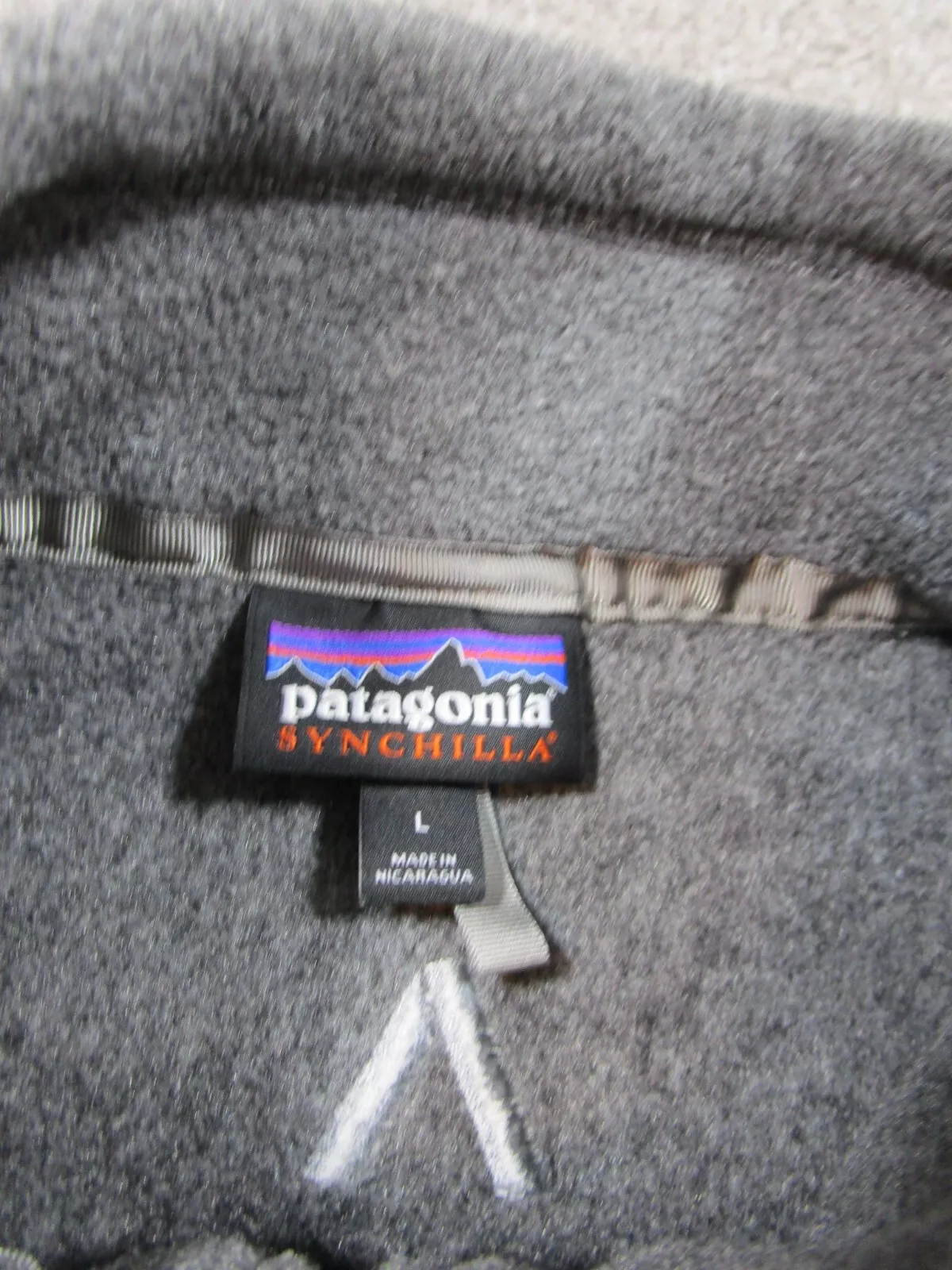 patagonia synchilla full zip fleece jacket