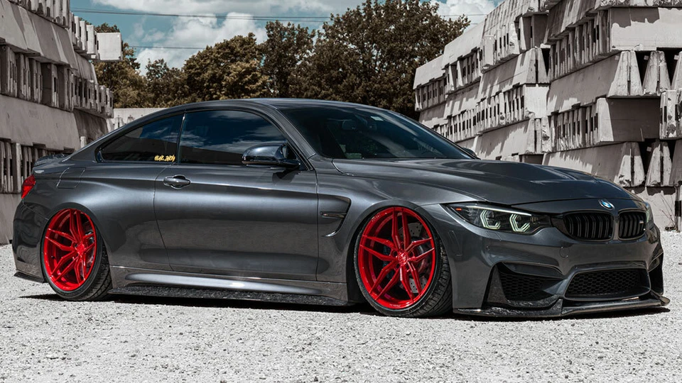 "Llantas de 20"" Ferrada FR5 color rojo cepillado para BMW G01 X3 G02 X3 20X9 y 20X10" Foto 3 de 4