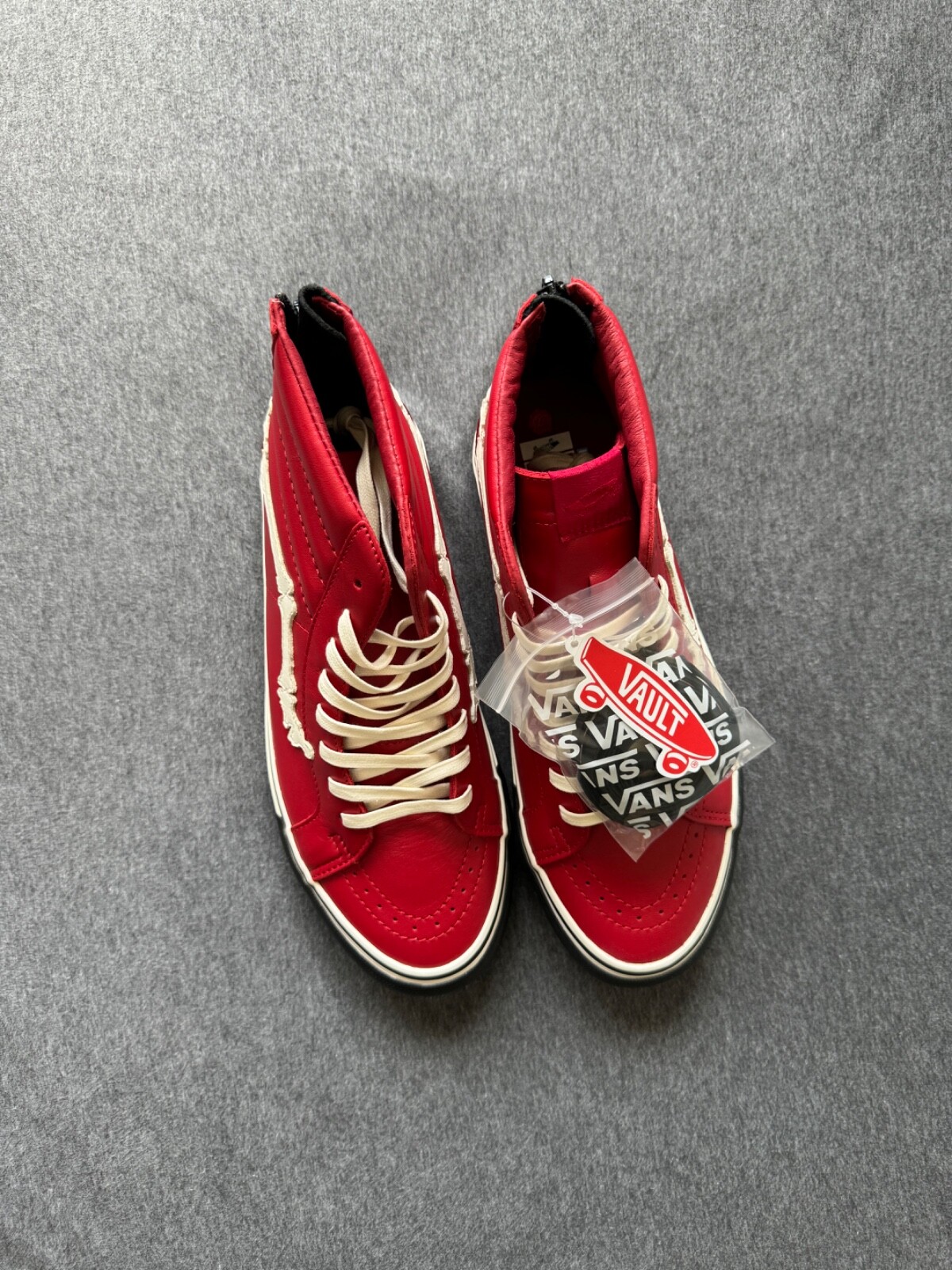 VANS Blends x Sk8-Hi Reissue Zip LX Unreleased Pack - Chili Pepper - Size 10US image 2