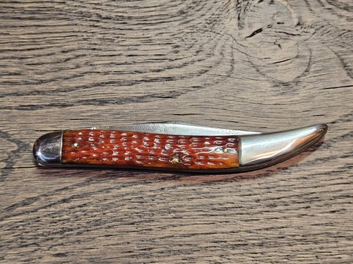 Case XX 1940-64 Genuine Red Bone 61093 Toothpick Knife - Beautiful Genuine... - Picture 3 of 6