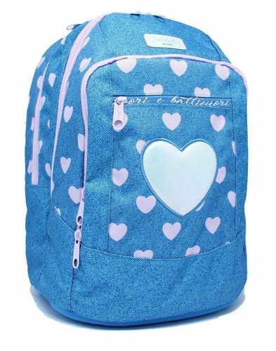 ZAINO SEVEN SCUOLA ADVANCED CAMOMILLA CUORI E BATTICUORI BAMBINA 2020/2021  | eBay