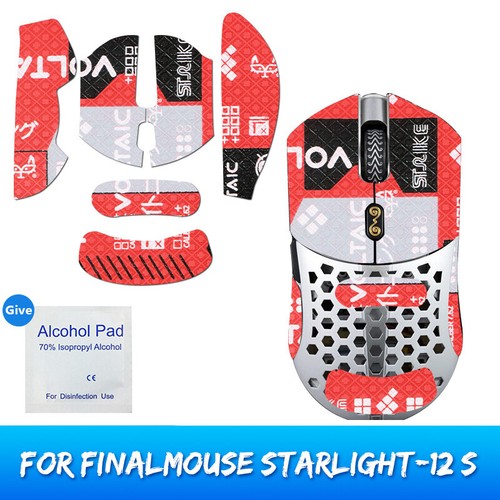 Anti-Slip Mouse Grip Tape Skate Mice Sticker For Finalmouse Starlight-12 S Mouse - Afbeelding 21 van 22